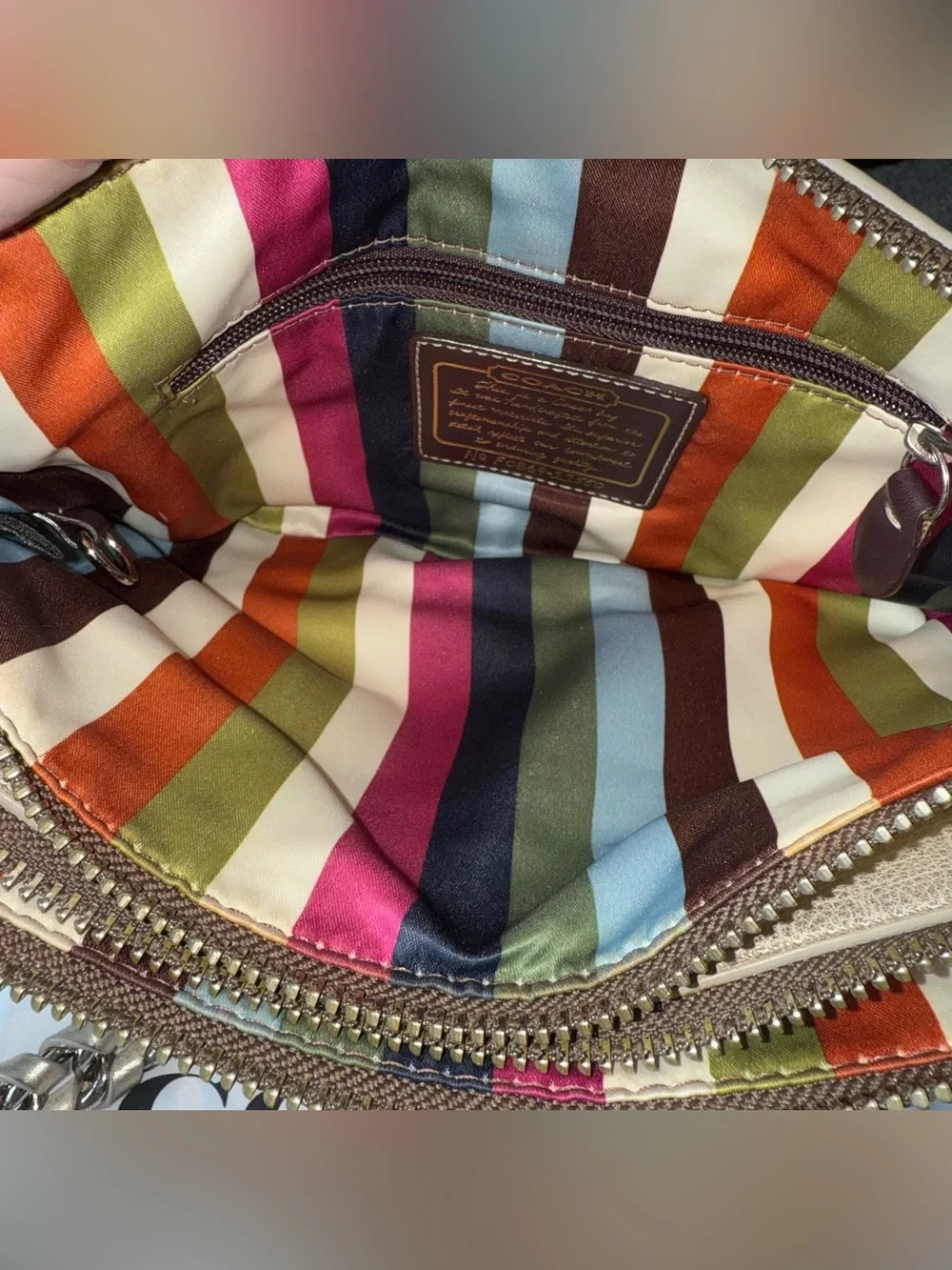 Coach Bridget 65th Anniversary Legacy Limited Edition bag in metallic leather